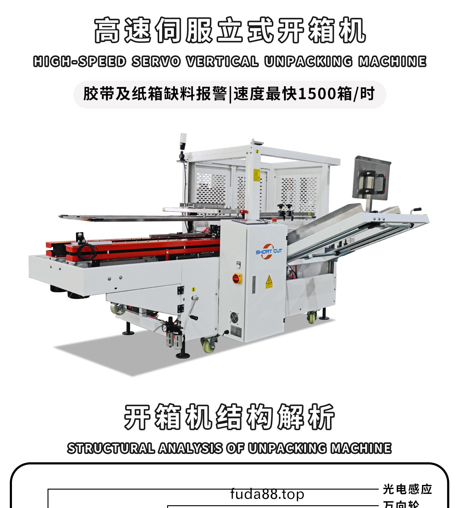 高(gao)速伺(ci)服立(li)式(shi)開(kai)箱機(ji)細(xi)節展(zhan)示(shi)