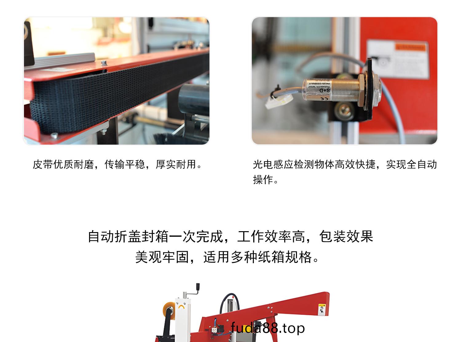 開(kai)箱(xiang)稱重折(zhe)蓋(gai)井(jing)字形打(da)包流水(shui)線細節圖