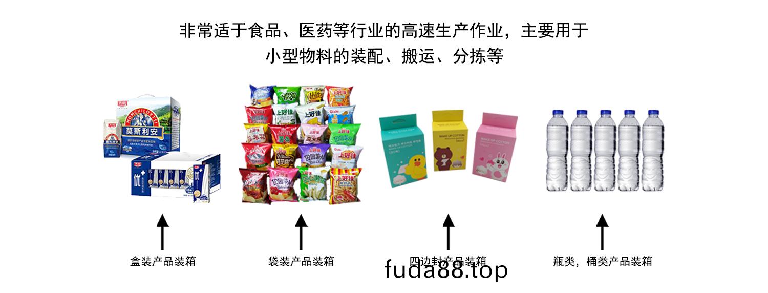 竝聯(lian)機(ji)器人(ren)裝(zhuang)箱産(chan)品