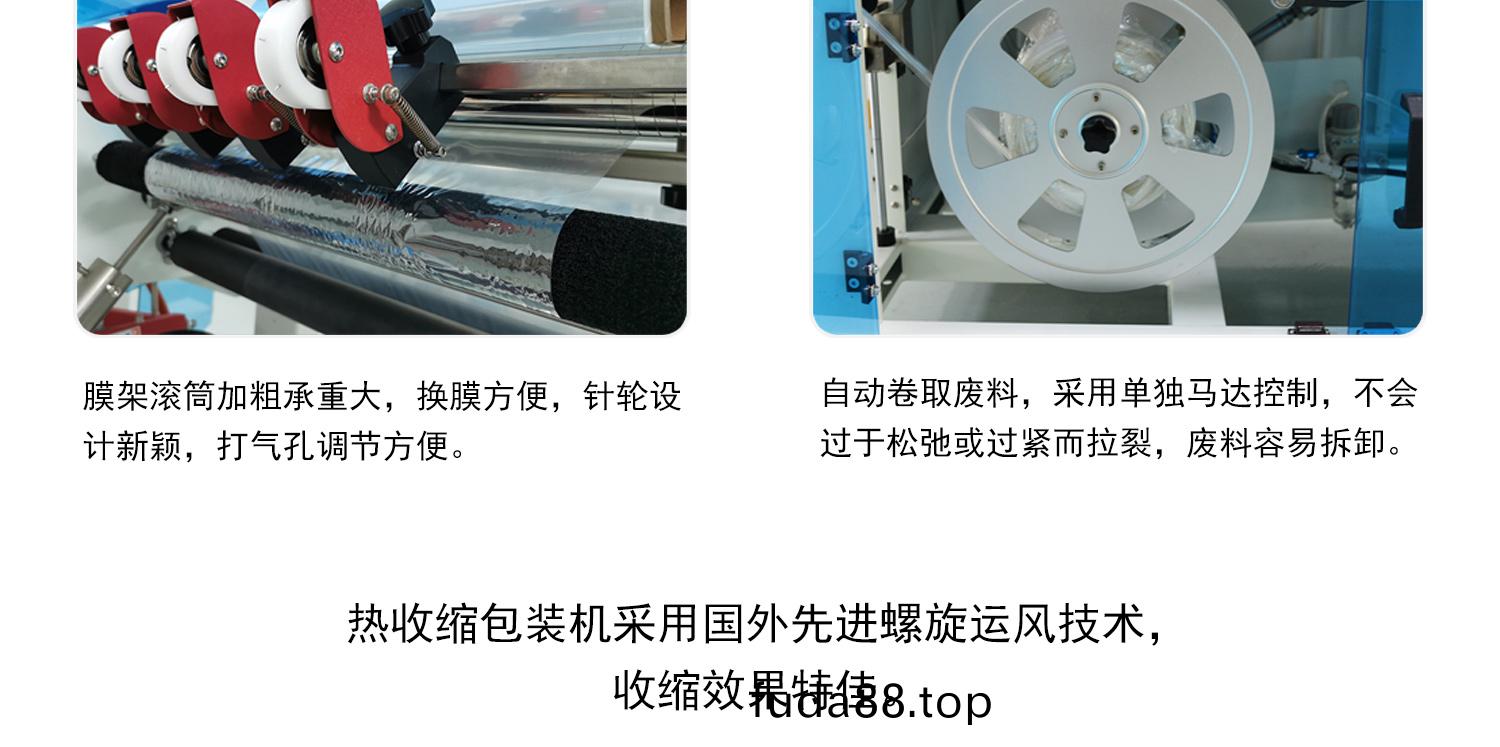 全自(zi)動(dong)封切機(ji)細節