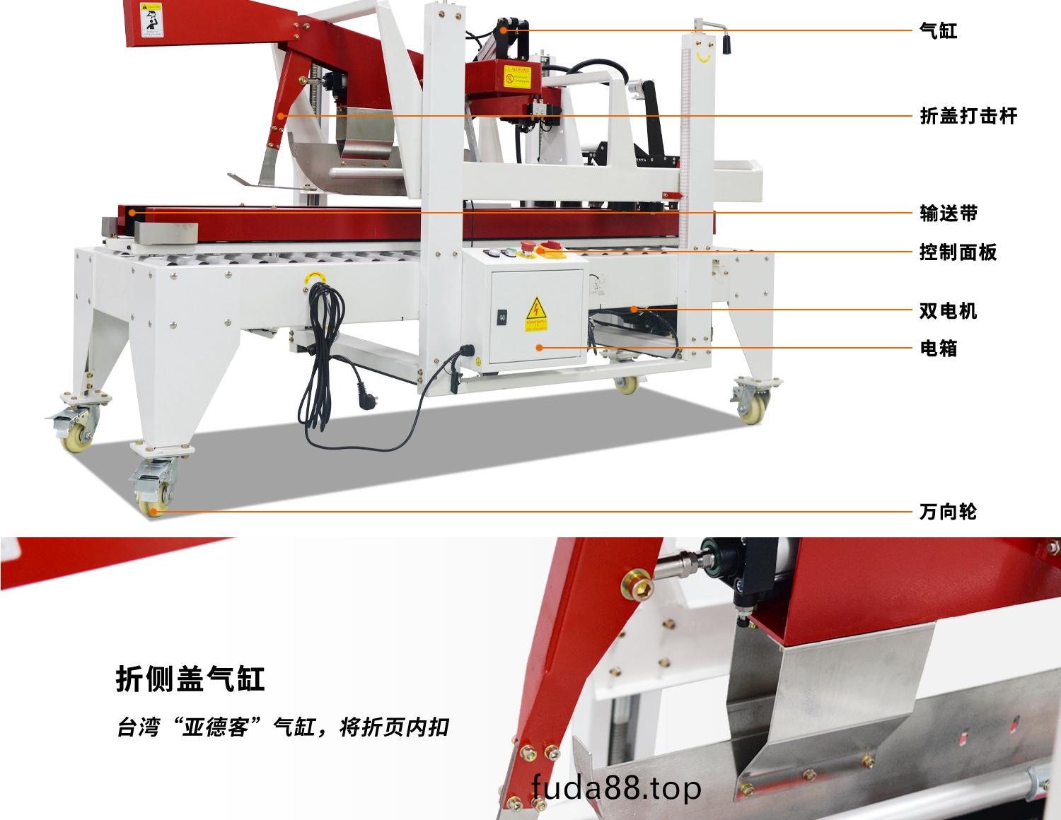 定製(zhi)非標開(kai)箱(xiang)機流(liu)水線(xian)細(xi)節展示