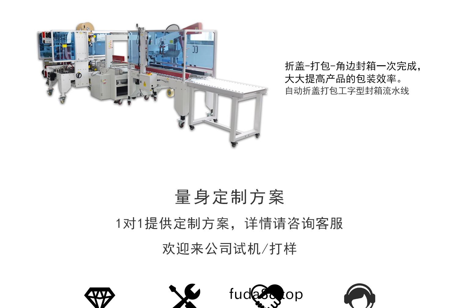 工字(zi)封(feng)箱機打包機(ji)